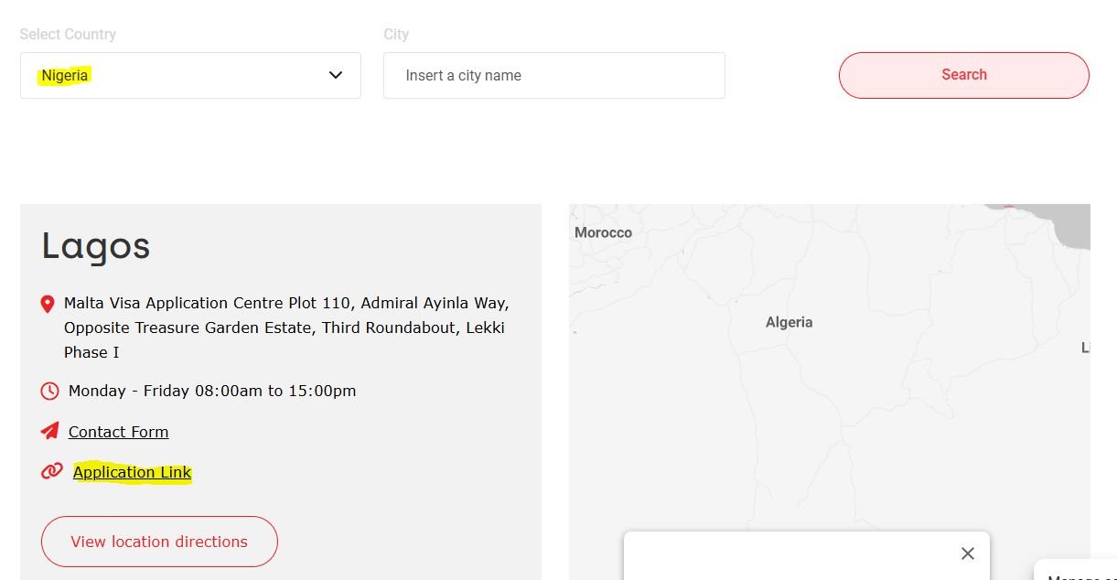 Visa Booking System Screenshot