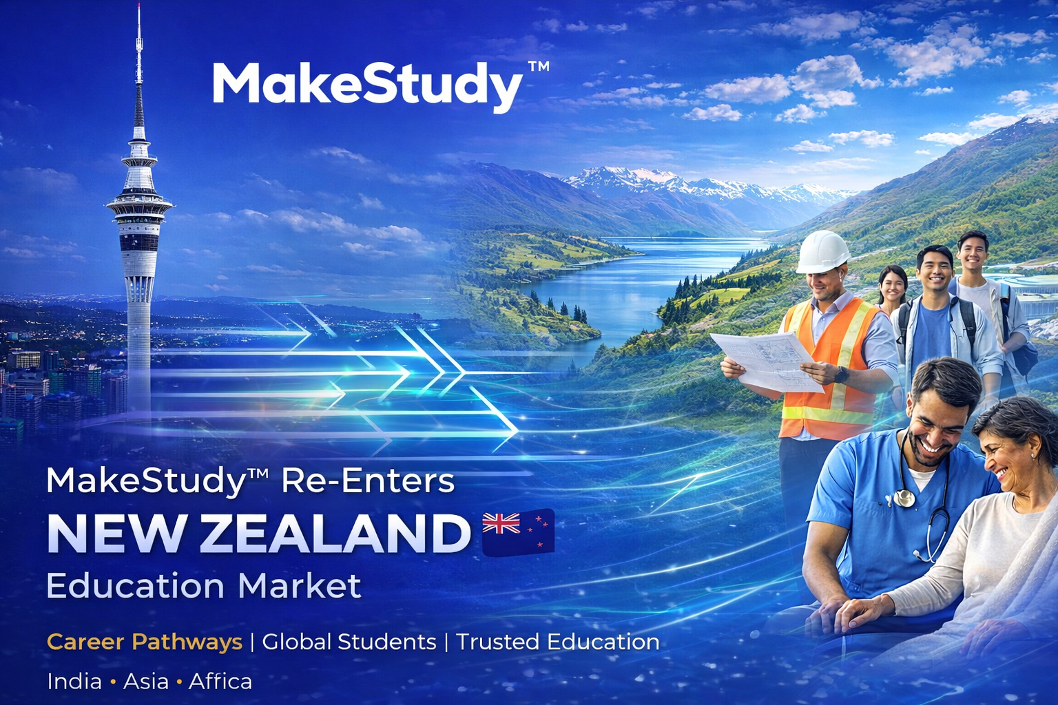 MakeStudy™ Re-Enters the New Zealand Education Market – New Opportunities for International Students