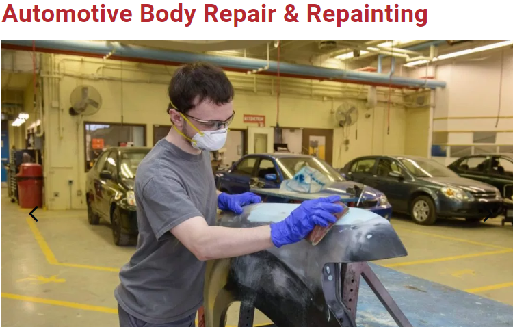 Exclusive Seats ( 50) Diploma of Vocational Studies (DVS): Automotive body Repair & Repainting