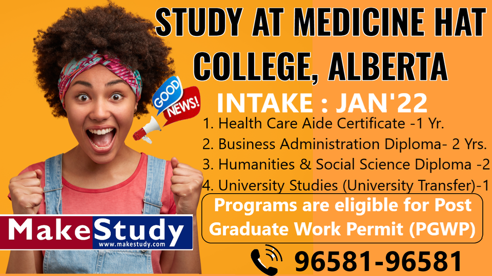 STUDY AT MEDICINE HAT COLLEGE, ALBERTA