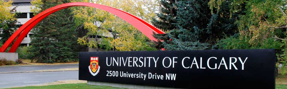 Study at UNIVERSITY OF CALGARY- Alberta