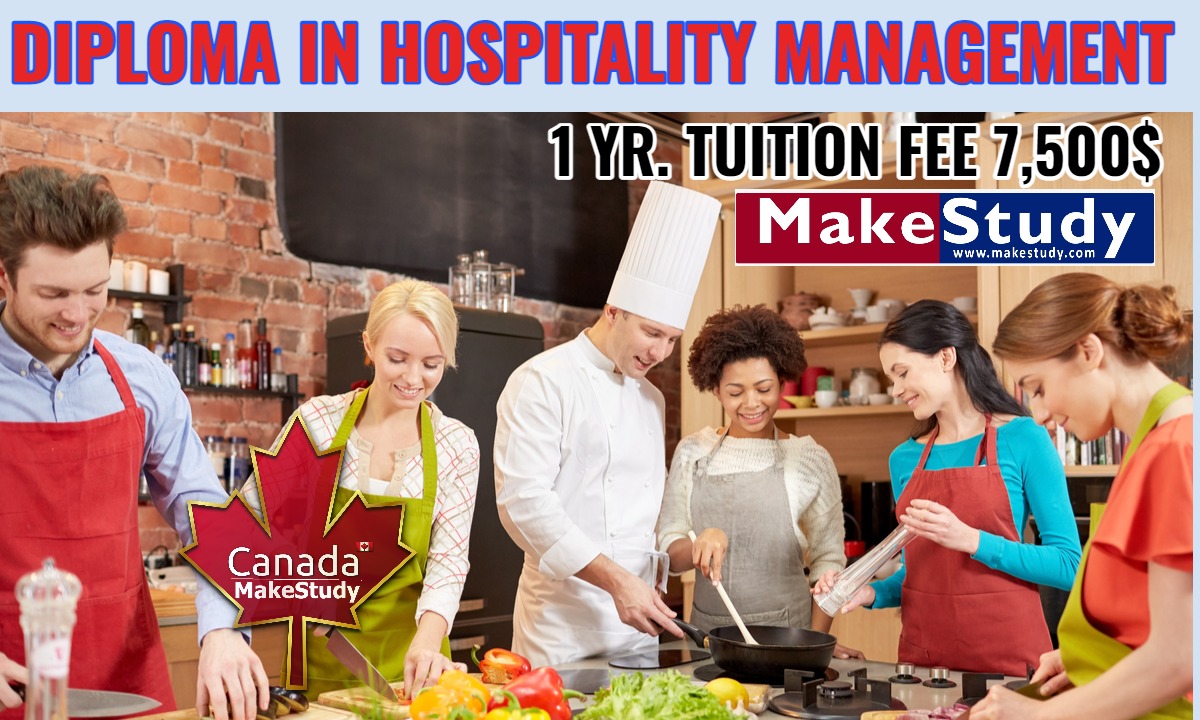 STUDY IN CANADA DIPLOMA IN HOSPITALITY MANAGEMENT