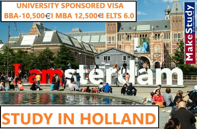 STUDY IN HOLLAND/NETHERLANDS IN 2022 
